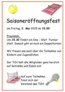 Saisoneröffnungsfest 2025