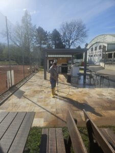Reinigung Outdoorbereich